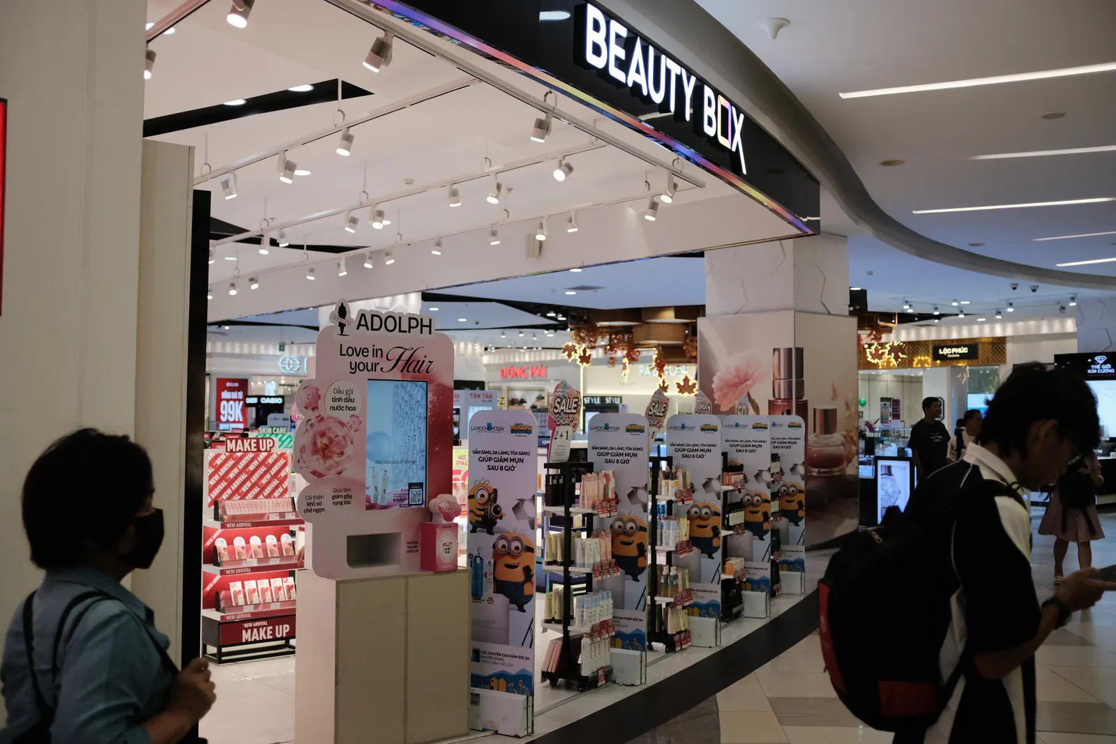 Máy Adolph tại cửa hàng Beauty Box