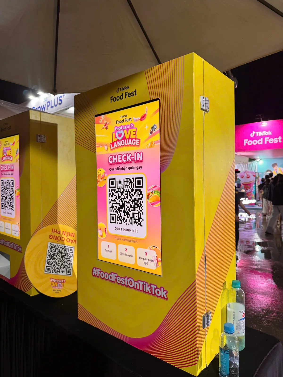 TikTok Food Fest · máy TRYOH!