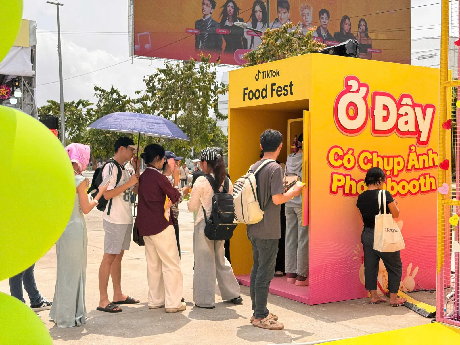 Photobooth TikTok Food Fest